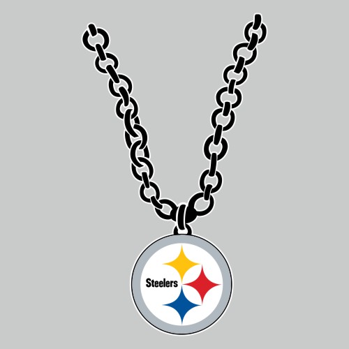 Pittsburgh Steelers Necklace logo vinyl decal